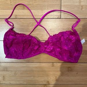 Free People hot bunk bralette Sz L